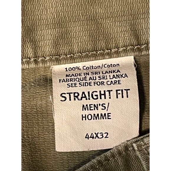 Eddie Bauer jeans mens 43 x 32 distressed straight brown work - Picture 14 of 16